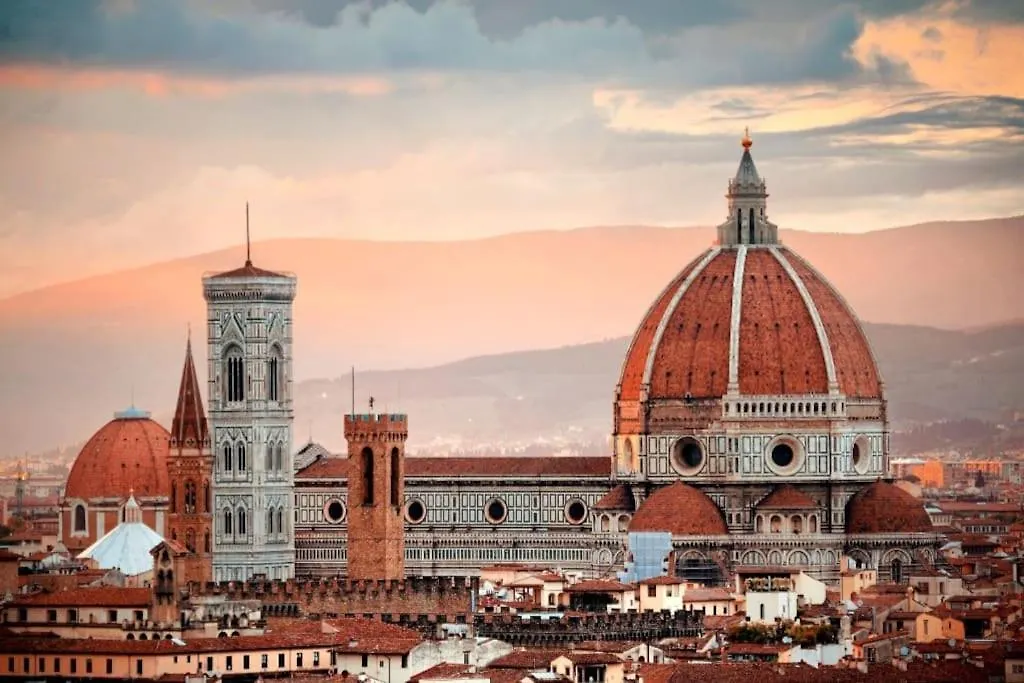 Uffizi Gallery In The Heart Of The City Florence